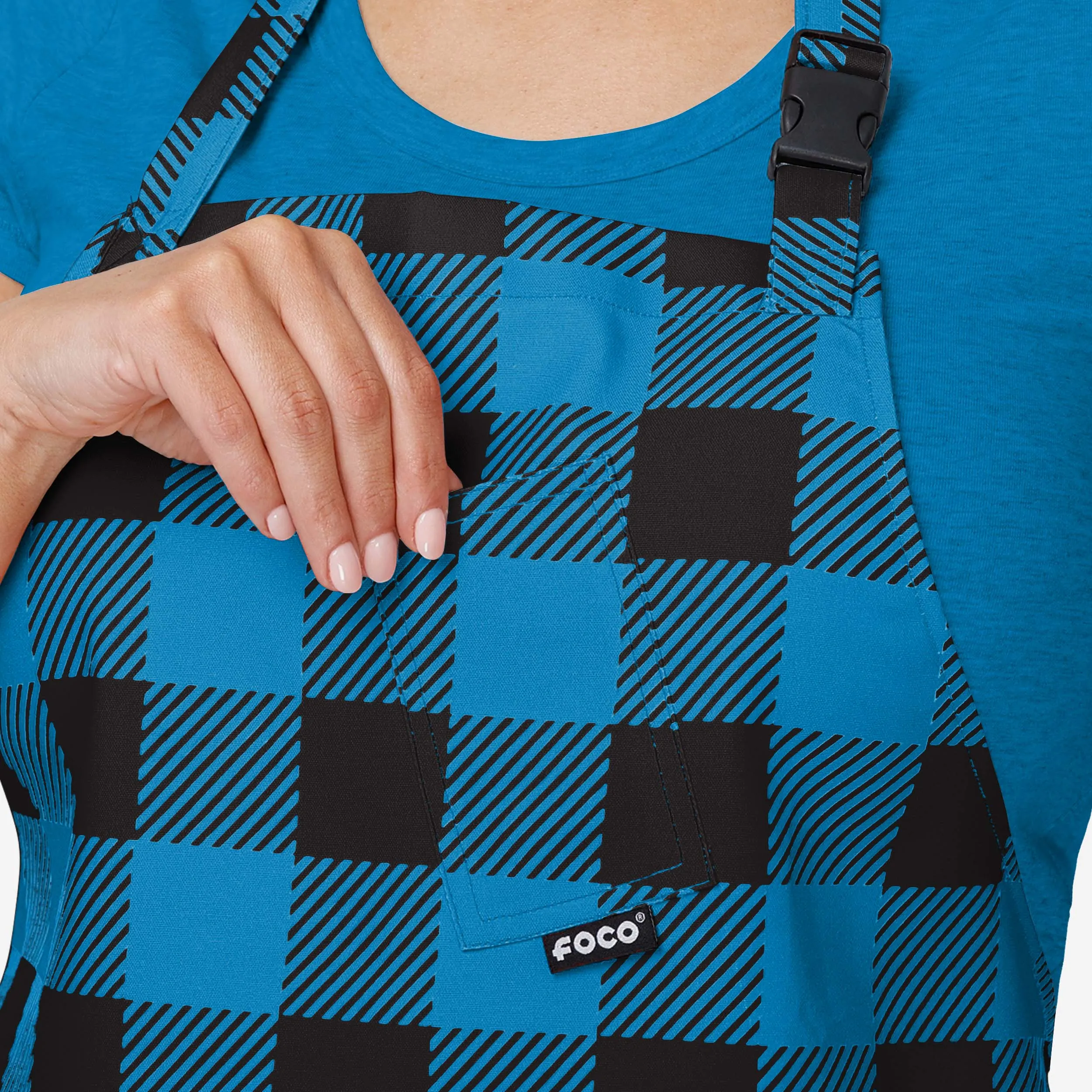 Carolina Panthers Plaid Chef Set