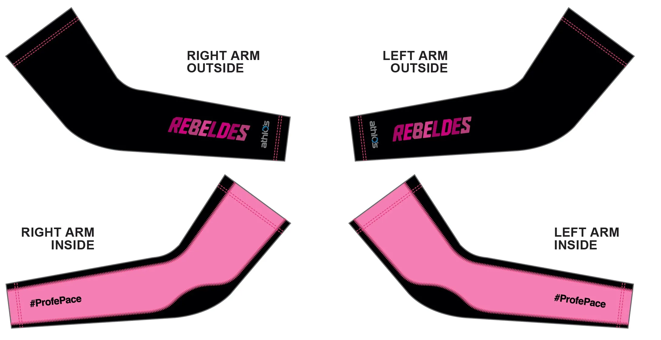 Chase Arm Warmer Lite  - Rebeldes