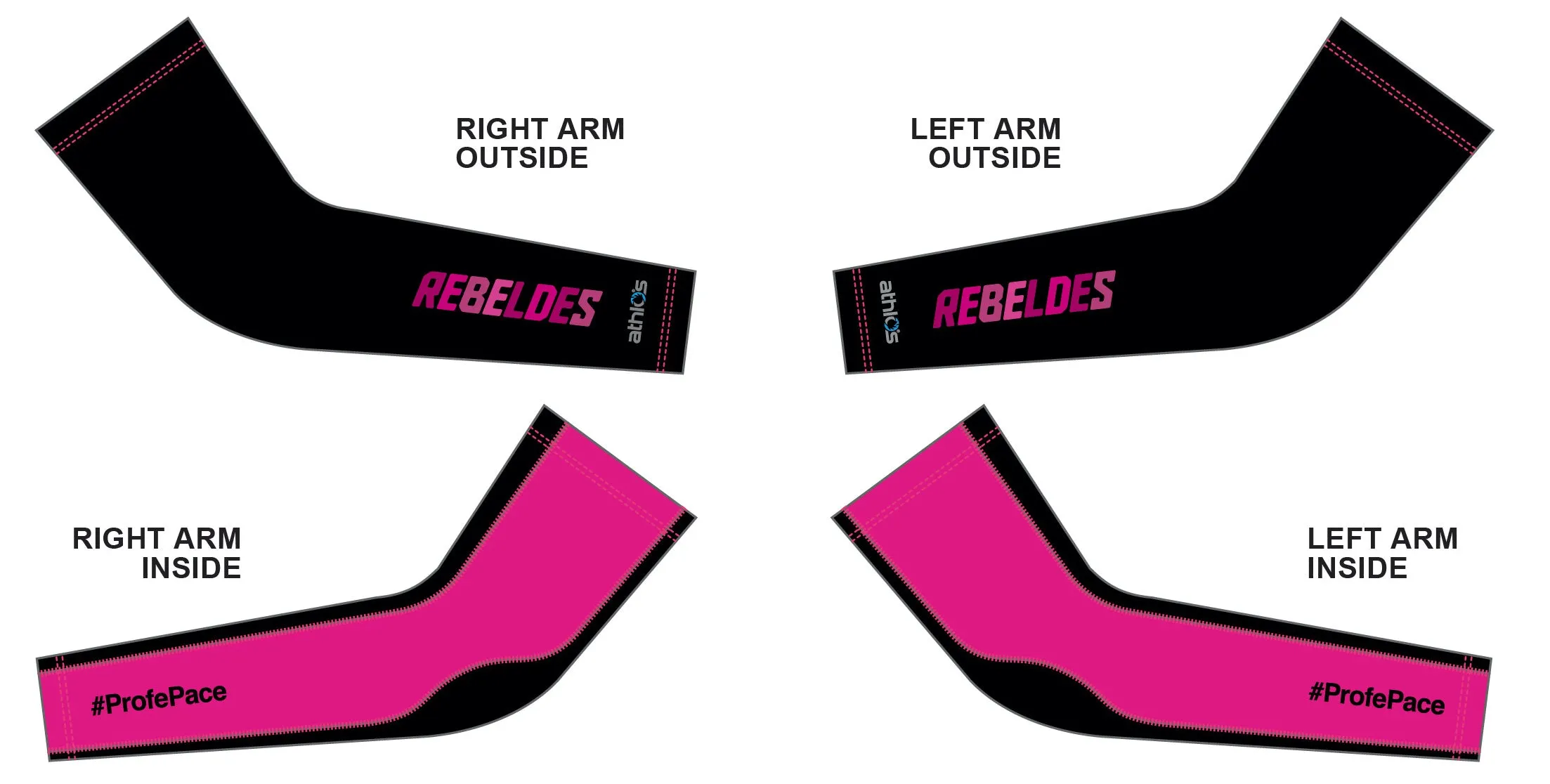 Chase Arm Warmer Lite  - Rebeldes