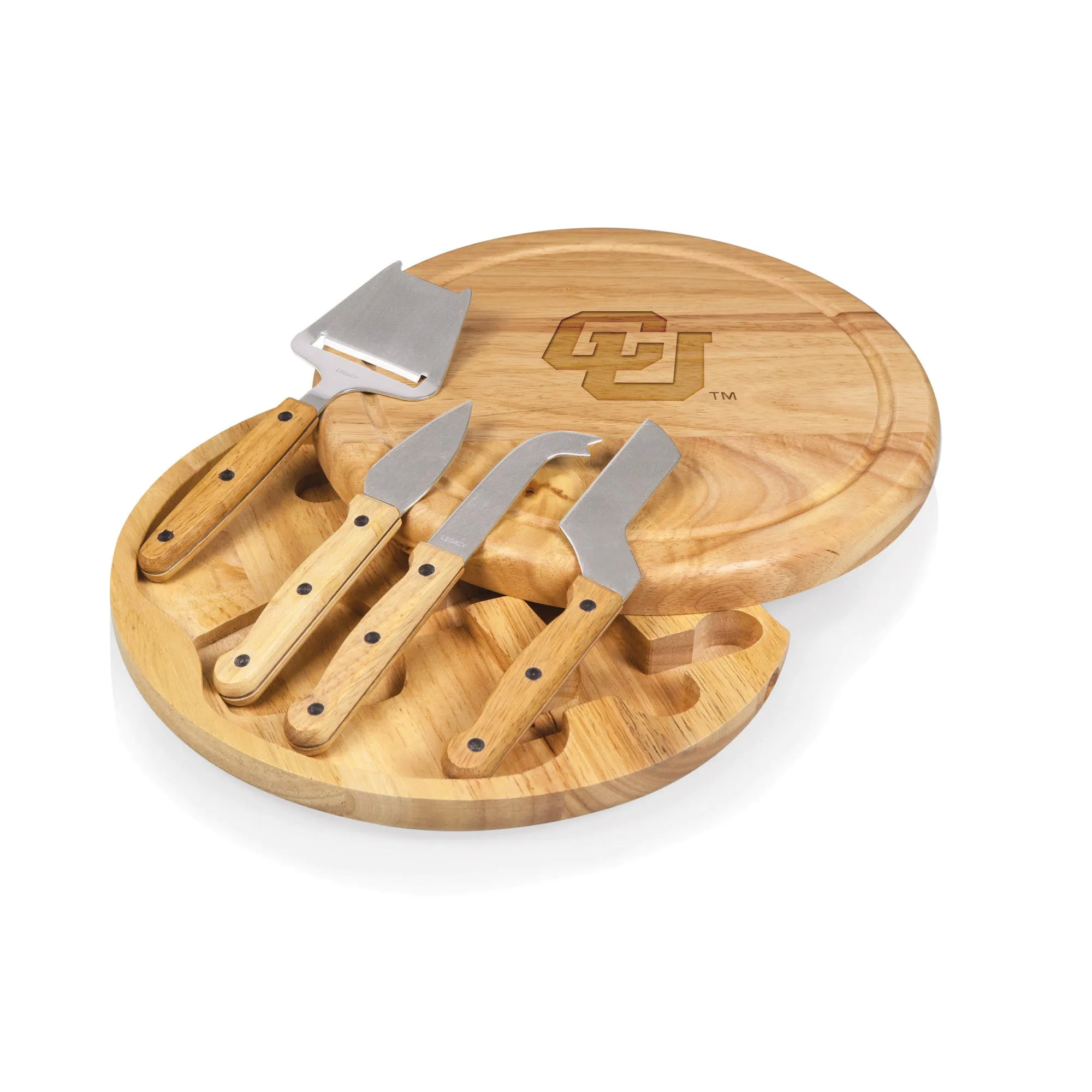 Colorado Buffaloes - Circo Cheese Cutting Board & Tools Set