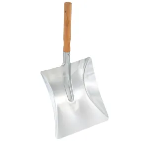 Compact Coal Shovel, Metal Head & Wooden Handle