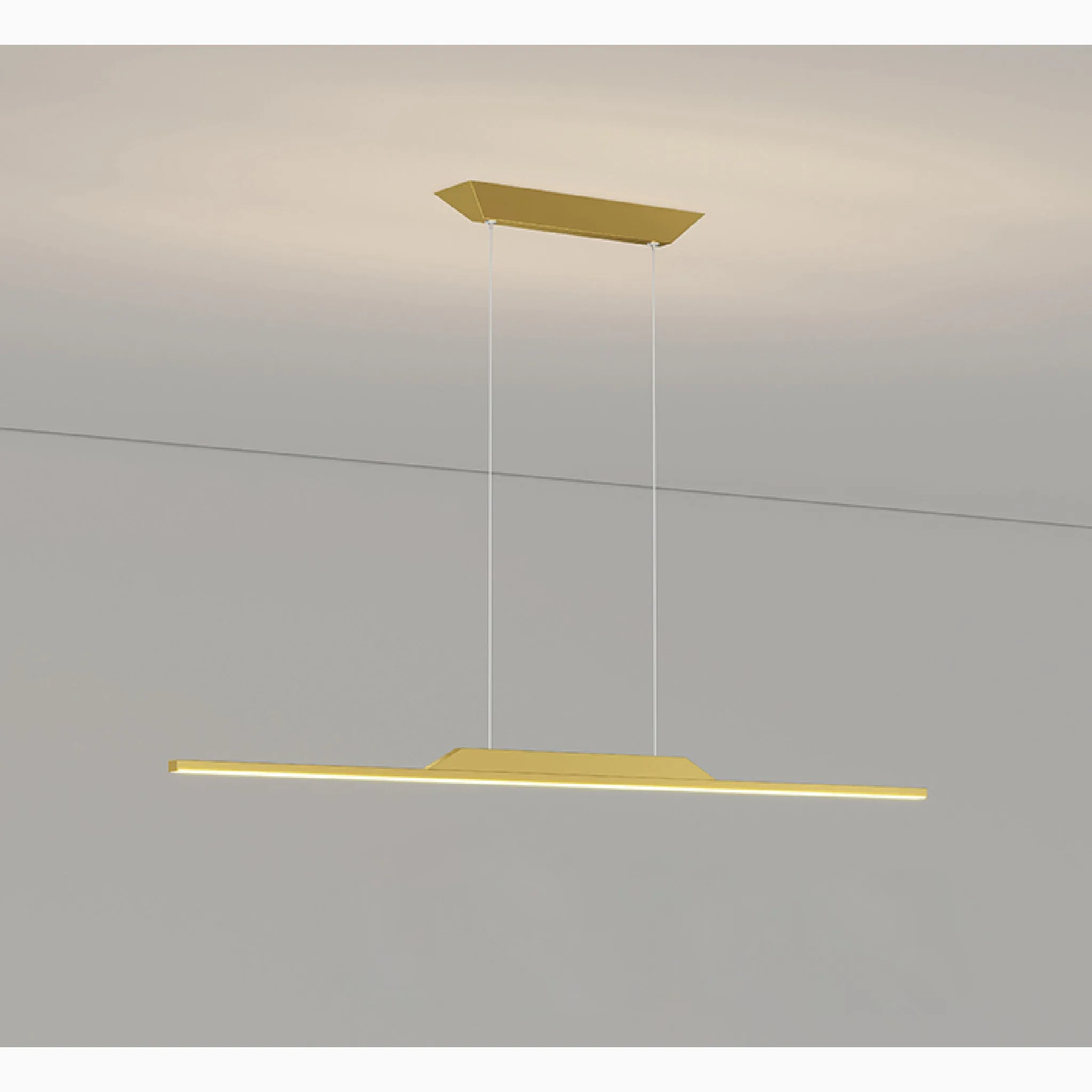 Corgémont | Gold/Black Chandelier in Minimalistic Style