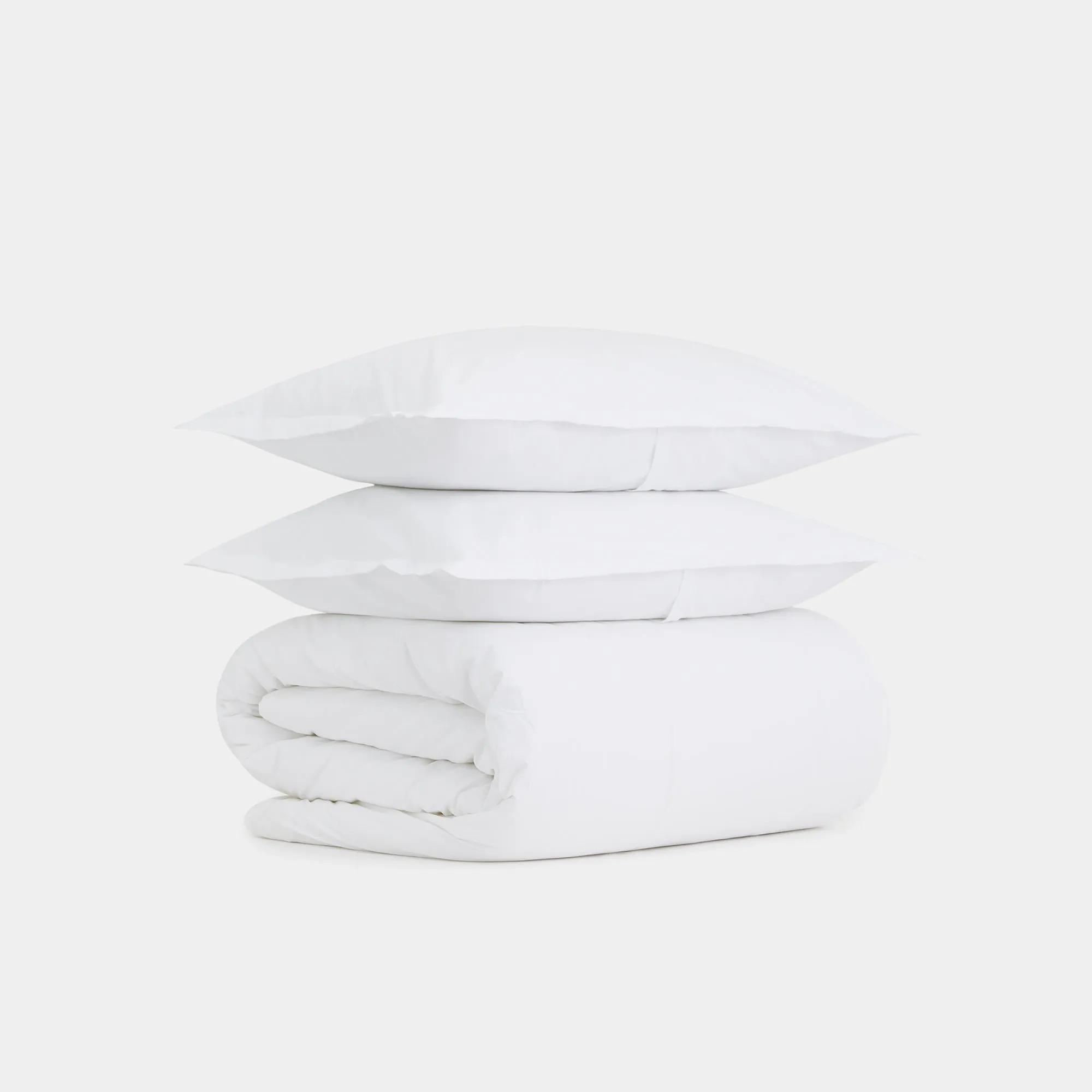 Cotton Percale Duvet Cover Set