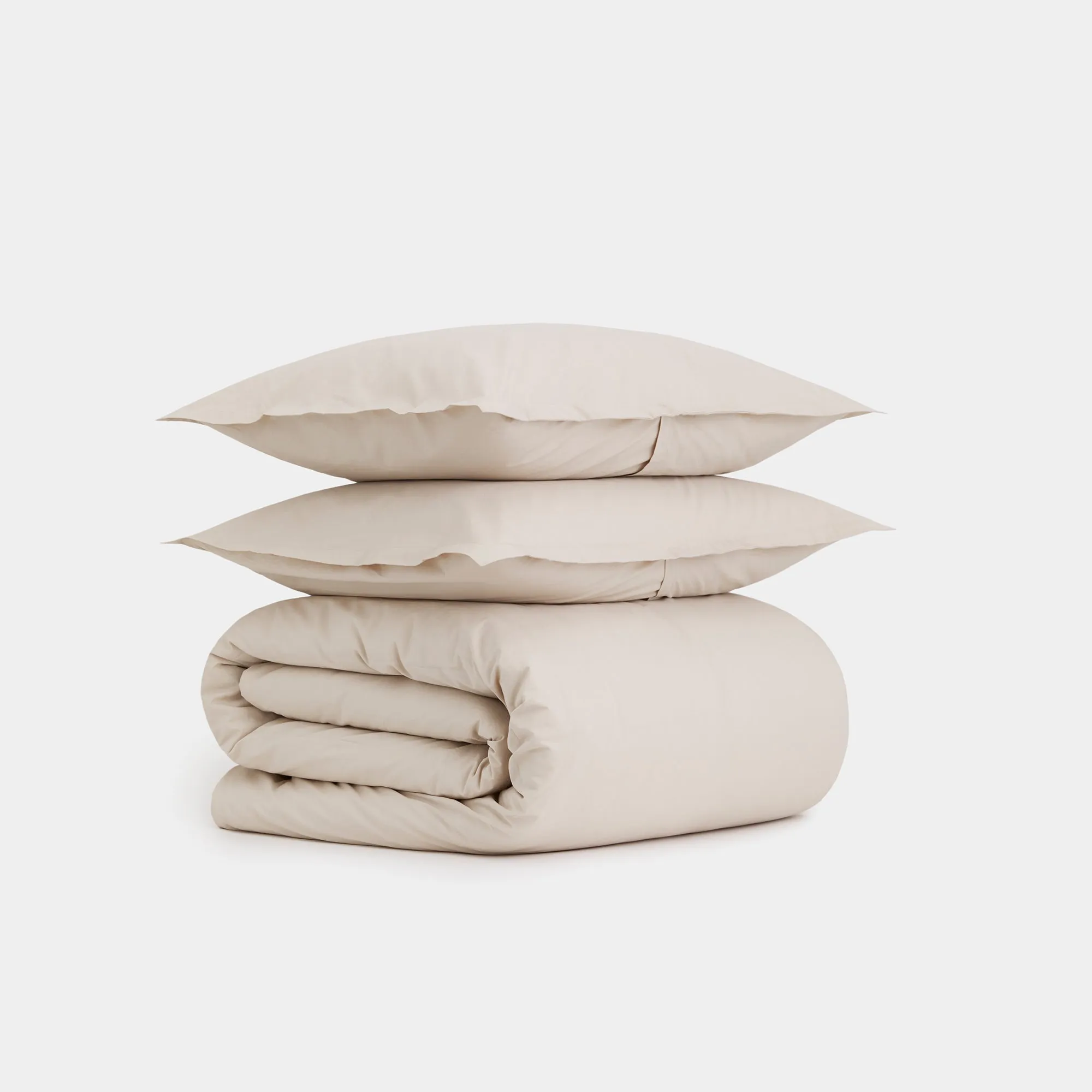 Cotton Percale Duvet Cover Set