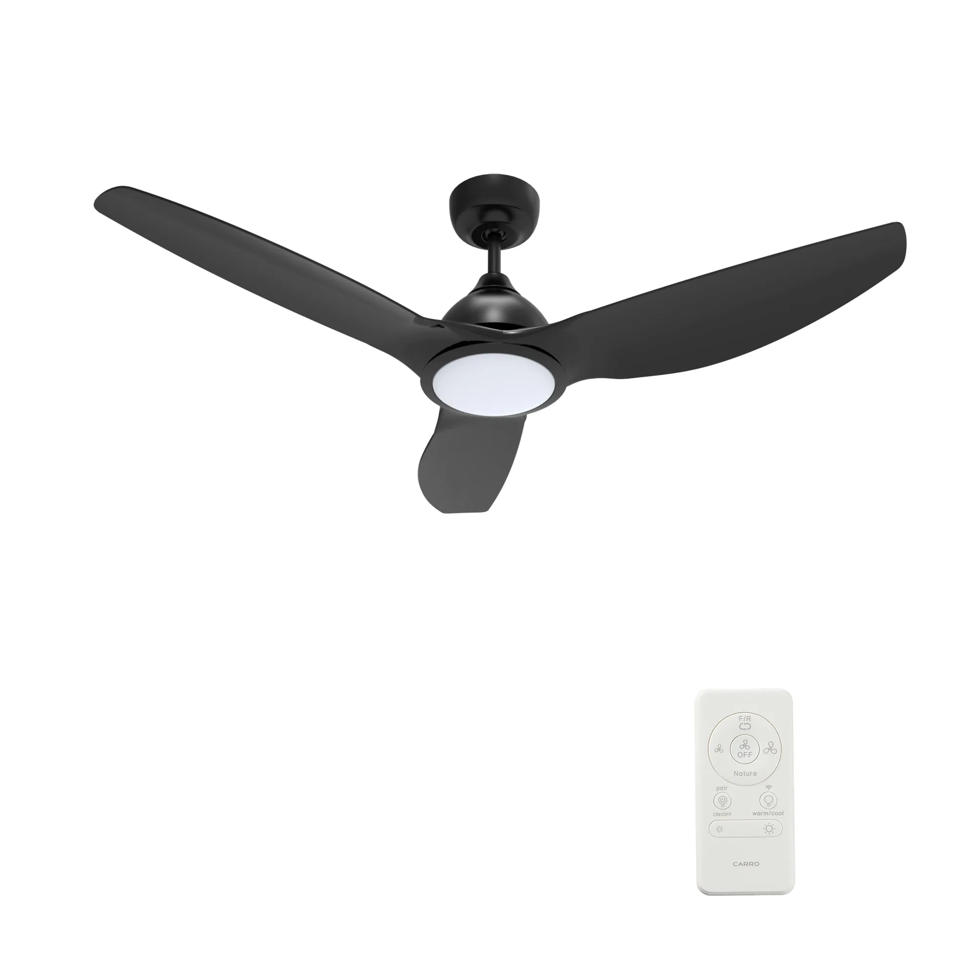 Cresta 52 inch Smart Ceiling Fan with Integrated LED Light and Remote