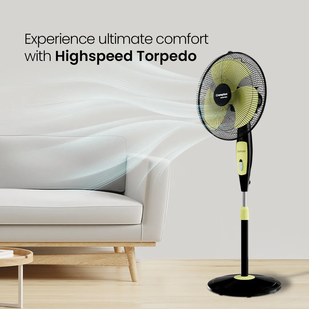 Crompton Torpedo HS PF Pedestal Fan