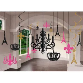 Day in Paris Chandelier Decorating Kit