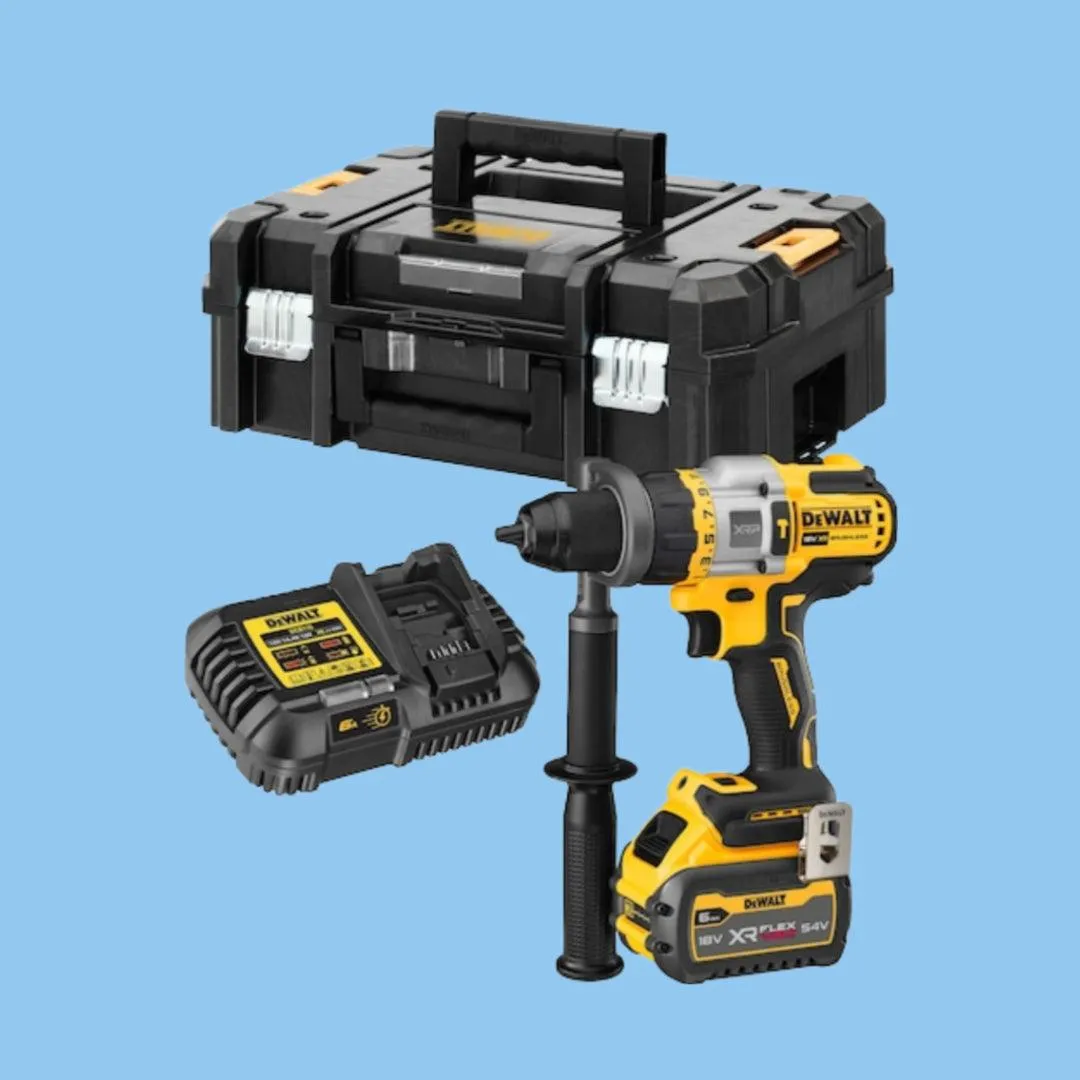 DeWalt 18V XR FV Adv XRP Hammer Drill | 1 X 6.0AH Battery