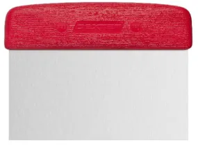 Dough Scraper 6x3 Sani-Safe Red