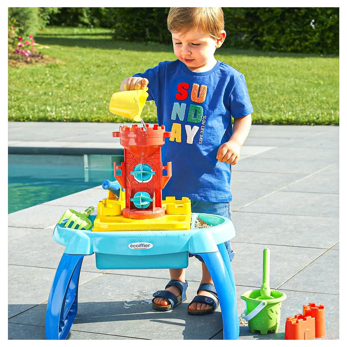 Ecoiffier Summer Sand and Water Table