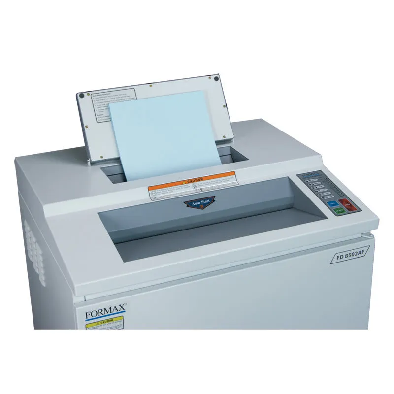 Formax FD 8502AF AutoFeed Cross Cut Shredder Level 3/P-4