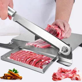 Frozen Meat Slicer Bone Cutting Machine Minced Lamb Bone Meat Cutter