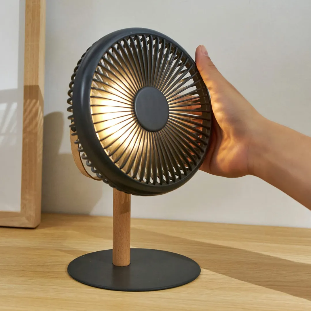 Gingko Design Beyond Desk Fan Grey