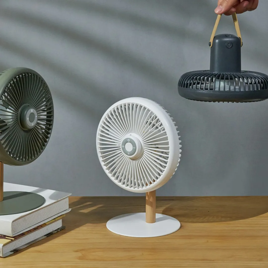 Gingko Design Beyond Desk Fan Grey