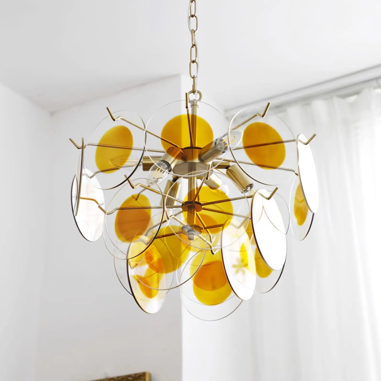 Gino Glass Chandelier