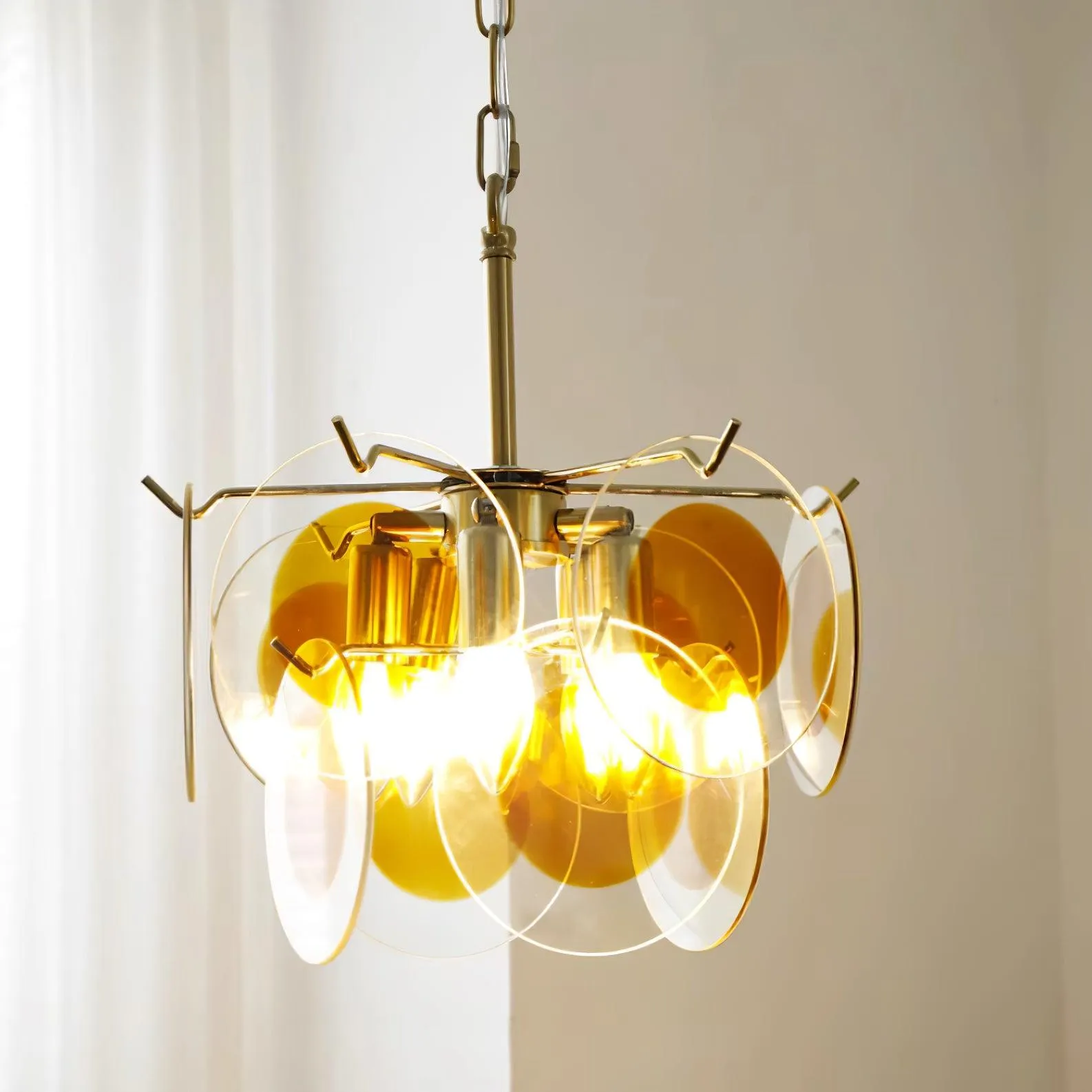 Gino Glass Chandelier