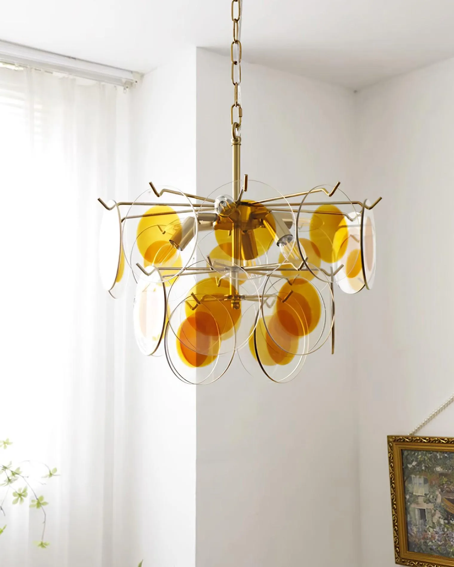 Gino Glass Chandelier