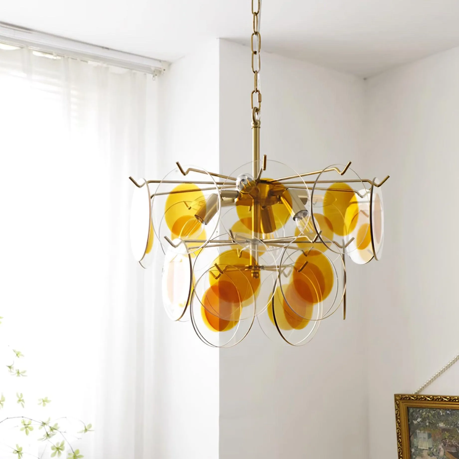 Gino Glass Chandelier