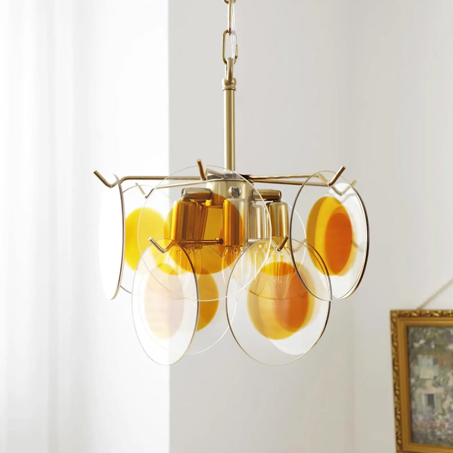 Gino Glass Chandelier