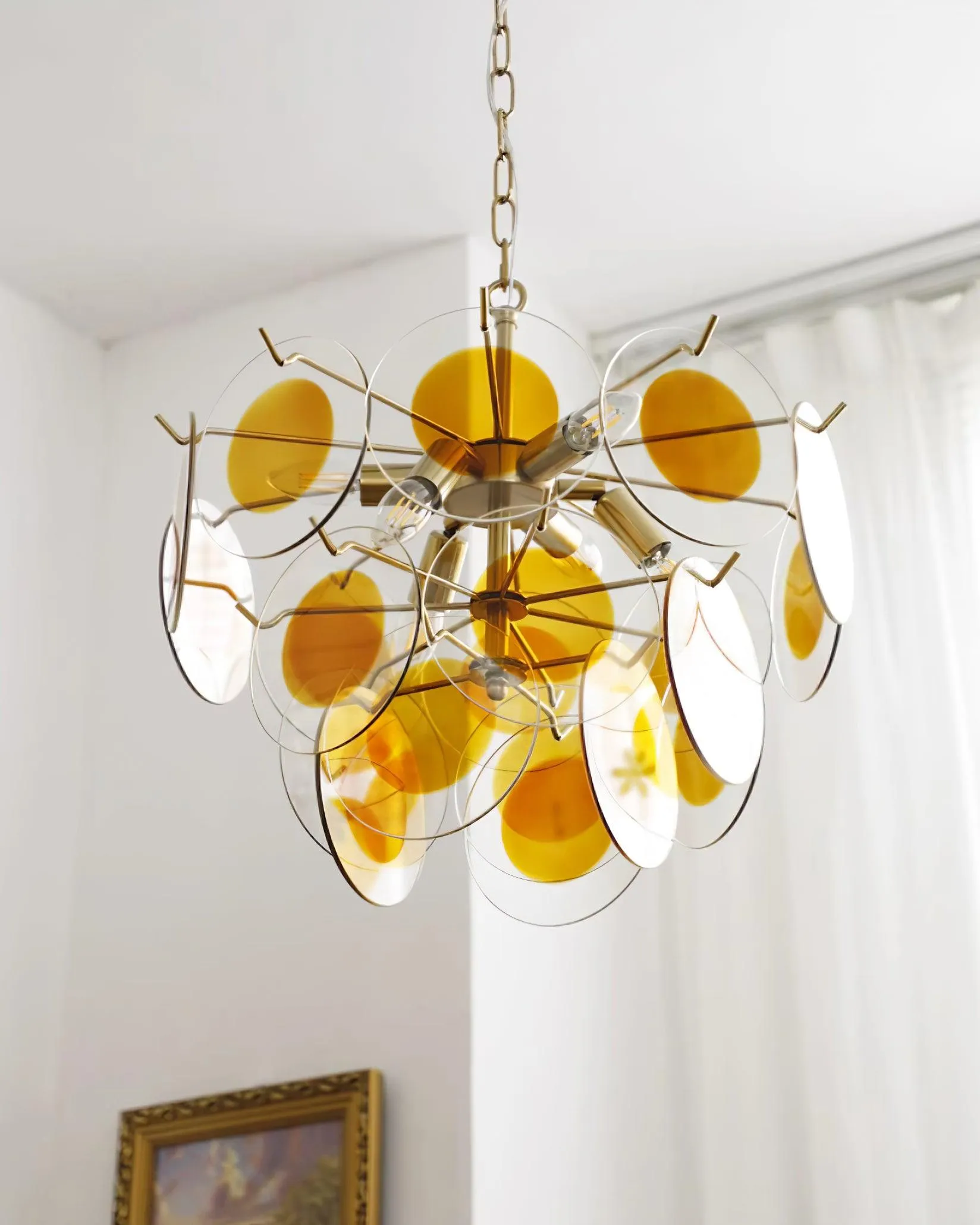 Gino Glass Chandelier