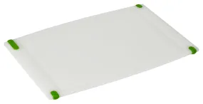 Goodcook 20309 Cutting Board, 15 in L, 10 in W, Plastic, White :EA: QUANTITY: 1