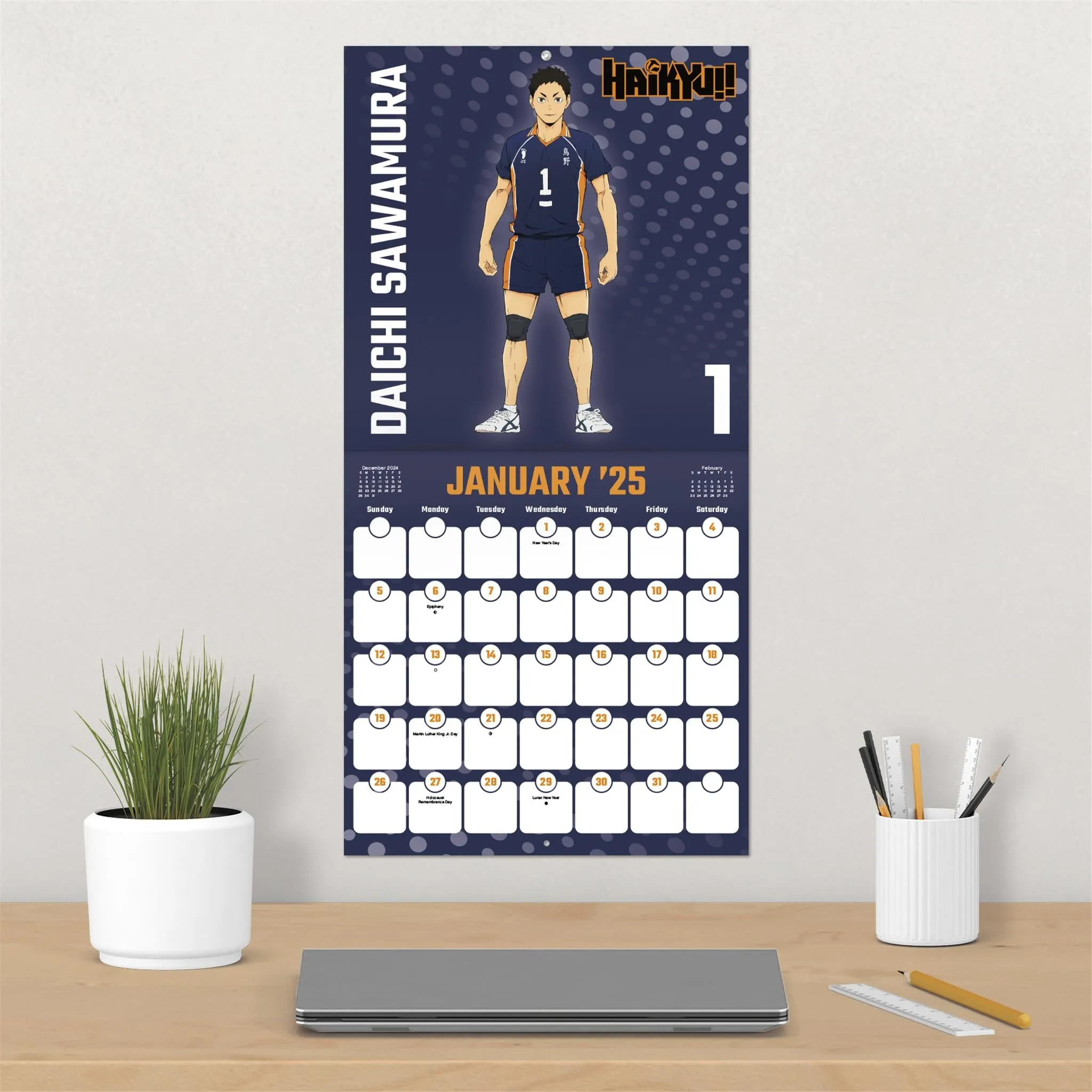 Haikyu Wall 2025 Calendar - Online Exclusive