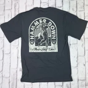 Hammer Down "Make Life Epic" Short Sleeve T-shirt - Charcoal Gray