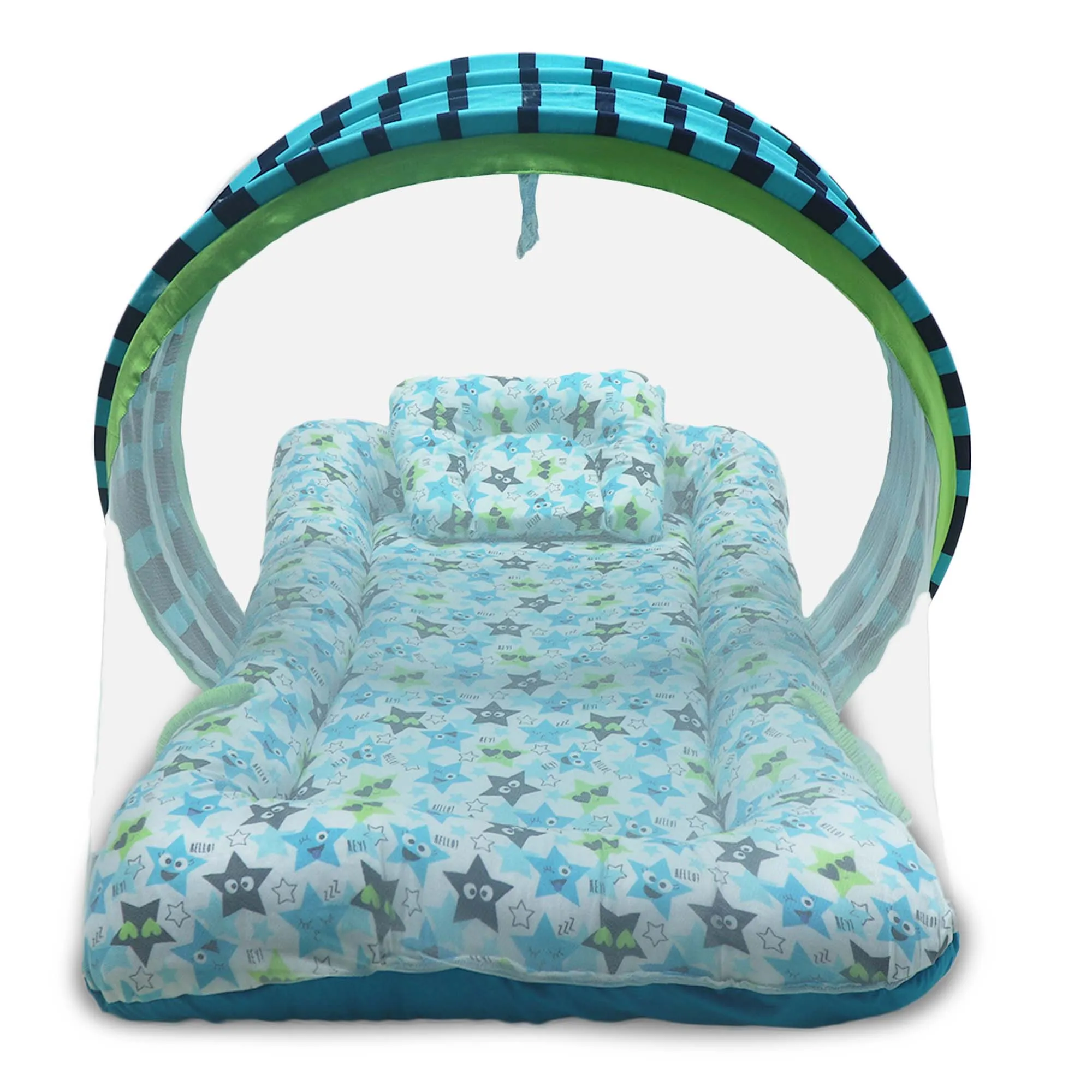 Happy Stars -  Kradyl Kroft Bassinet Style Mosquito Net Bedding for Infants