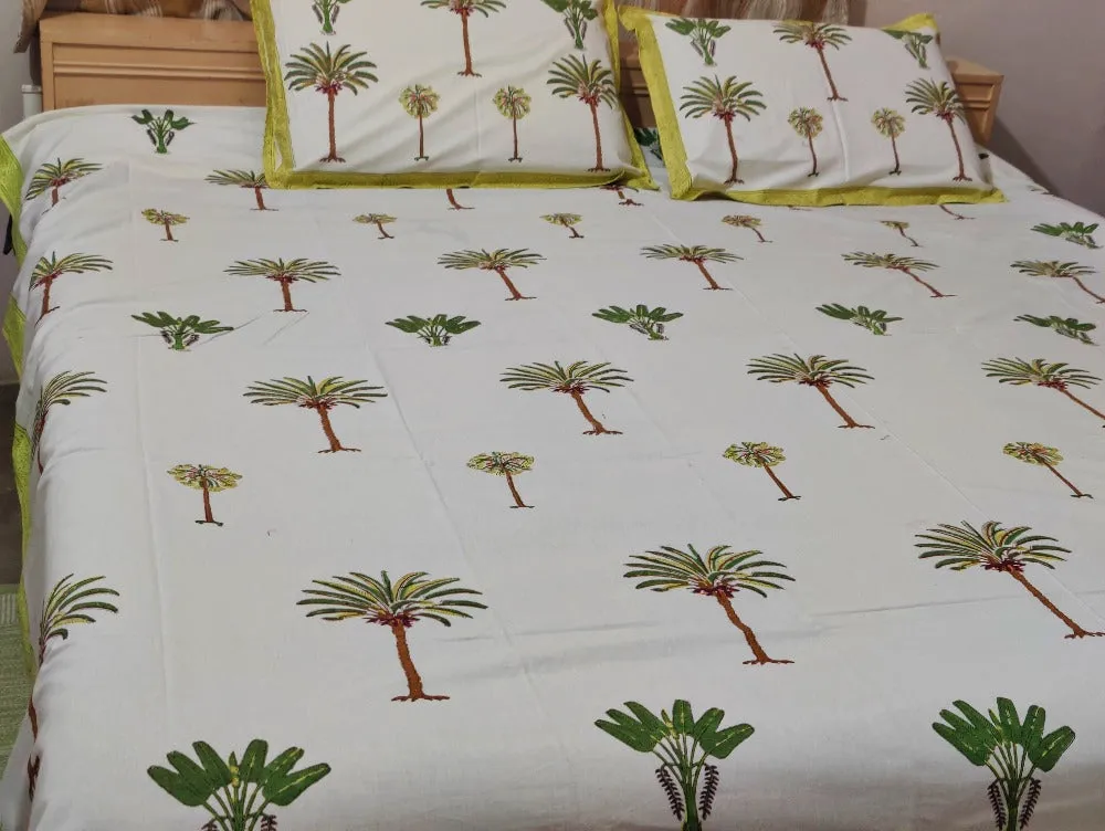 HARA BHARA COTTON BEDSHEET