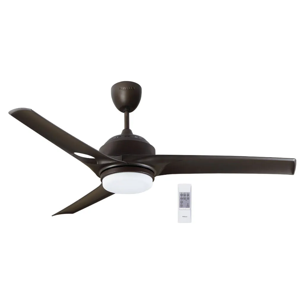 Havells Ebony Ceiling Fan With Under Light 1320mm Oil Rubbed Bronze