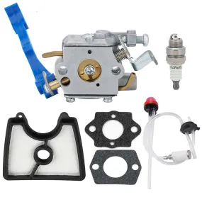 Hipa 590460102 Carburetor Kit For Jonsered B2126 BV2126 Leaf Blower Parts Replace 545081811 581798001 C1Q-W37