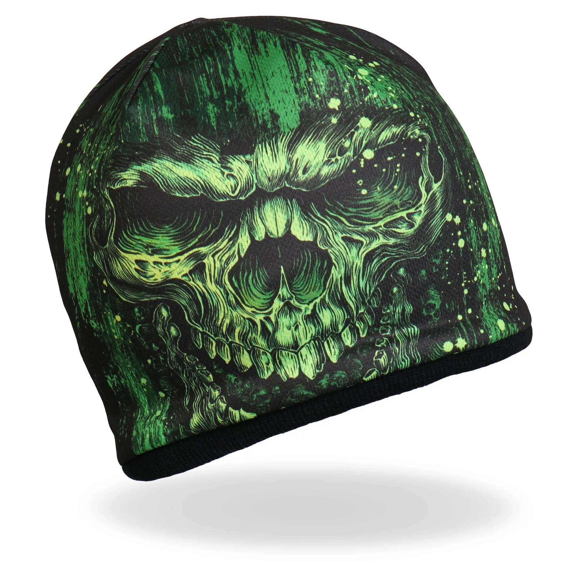 Hot Leathers KHC1028 Sublimated Shredder Skull Beanie