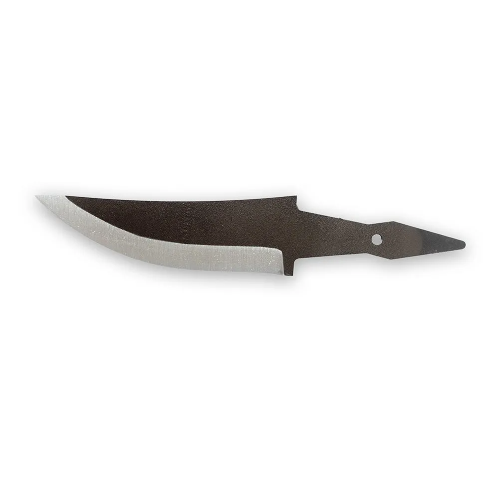 Hunting knife, carbon steel blade