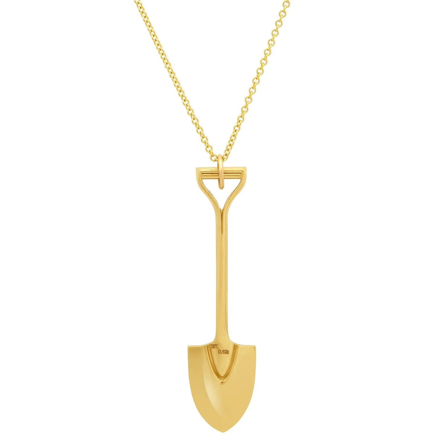 I Dig You Shovel Necklace