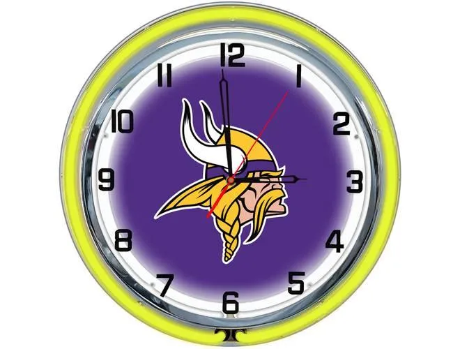 Imperial USA Officially Licensed NFL 18" Neon Clocks