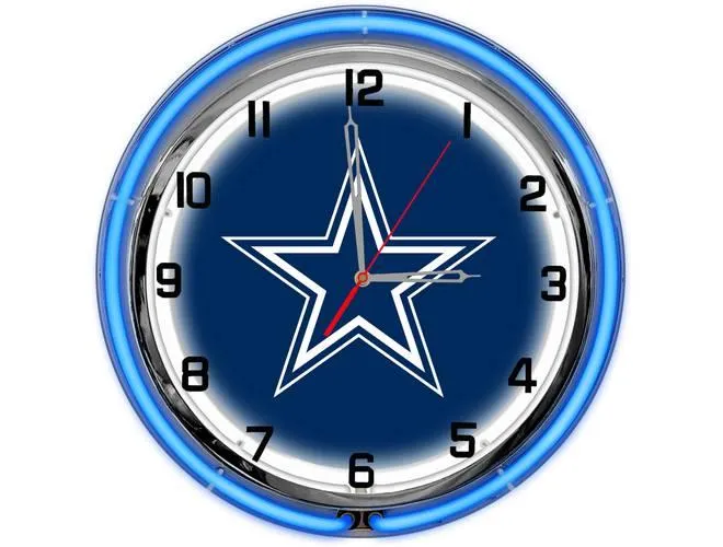 Imperial USA Officially Licensed NFL 18" Neon Clocks