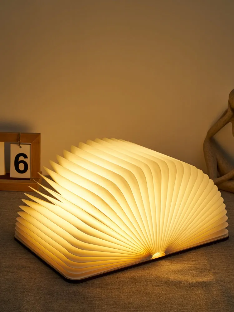 Innorspry Folding Fan Table Lamp