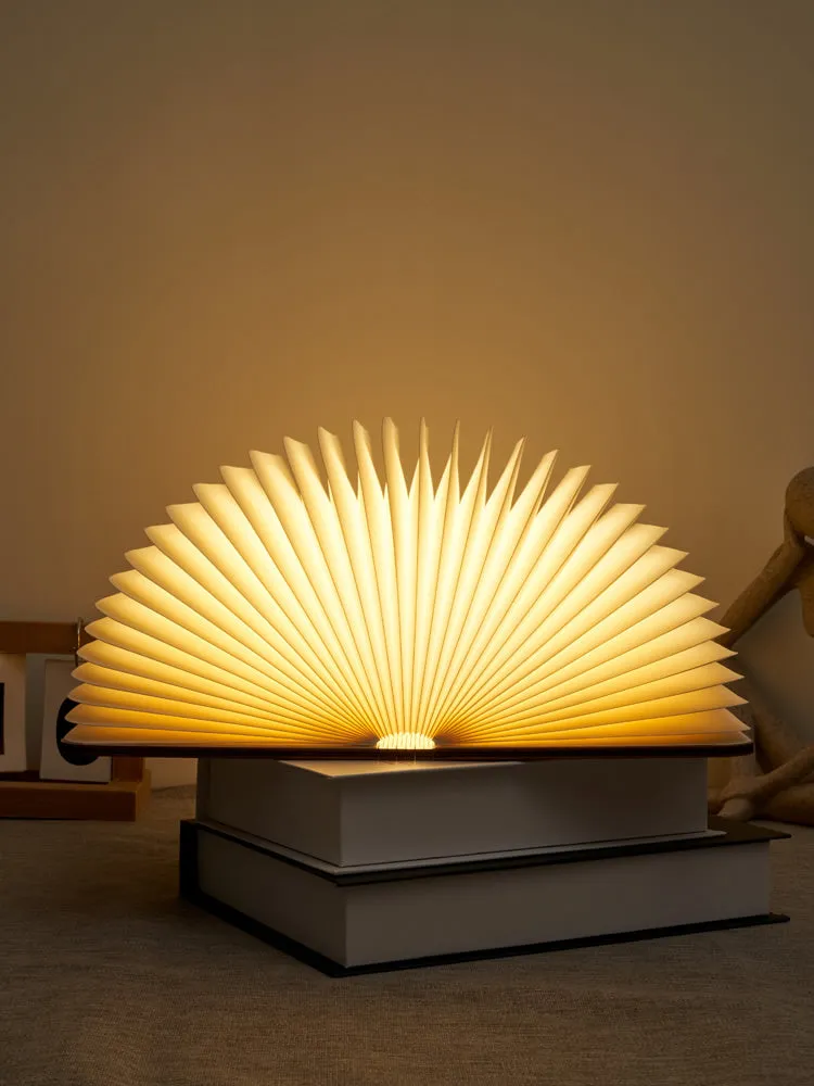 Innorspry Folding Fan Table Lamp