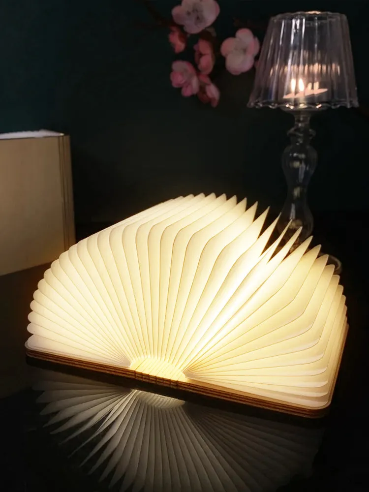 Innorspry Folding Fan Table Lamp