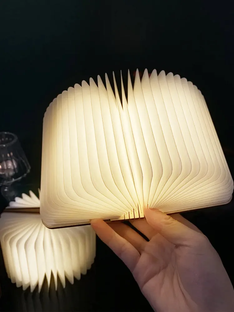 Innorspry Folding Fan Table Lamp