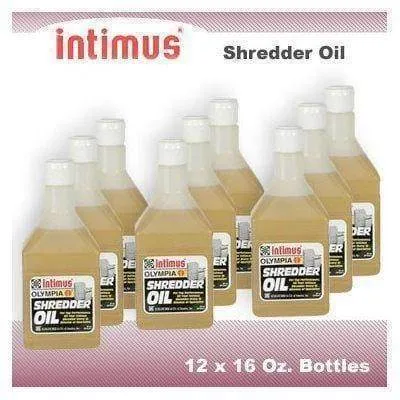 Intimus 9999943 192 Ounces of Shredder Oil (case of 12 x 16 oz bottles)