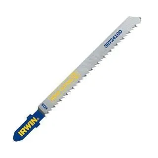 Irwin U-Shank Down Cutting 4" 10 TPI Carbon Fleam Ground Jig Saw Blade