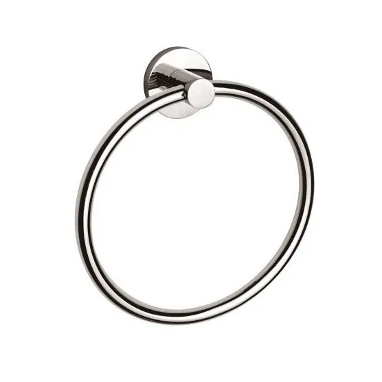 JESS towel ring in Chrome