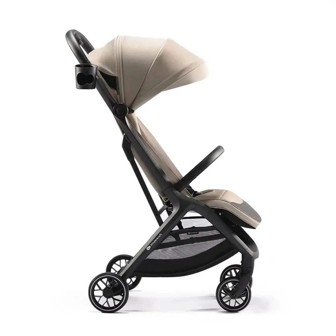 Kinderkraft NUBI 2 Compact Stroller - Sand Beige