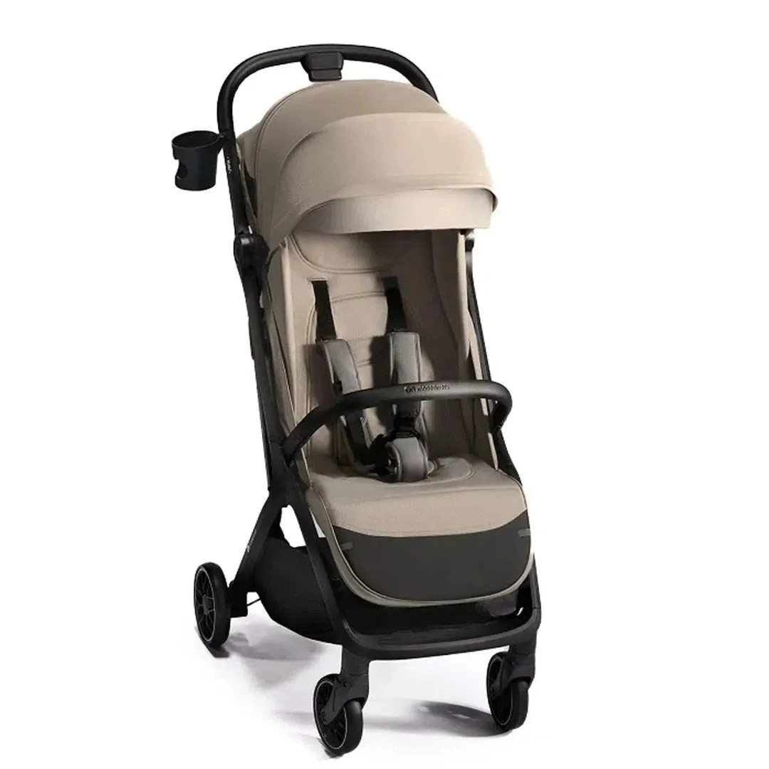 Kinderkraft NUBI 2 Compact Stroller - Sand Beige