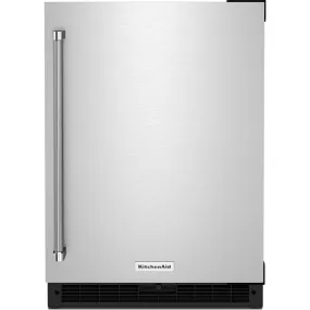 KitchenAid  24" Undercounter Refrigerator with Stainless Steel Door (KURR114KSB)