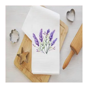 Lavender Tea Towel, Spring Kitchen Décor, Spring Hostess Gift