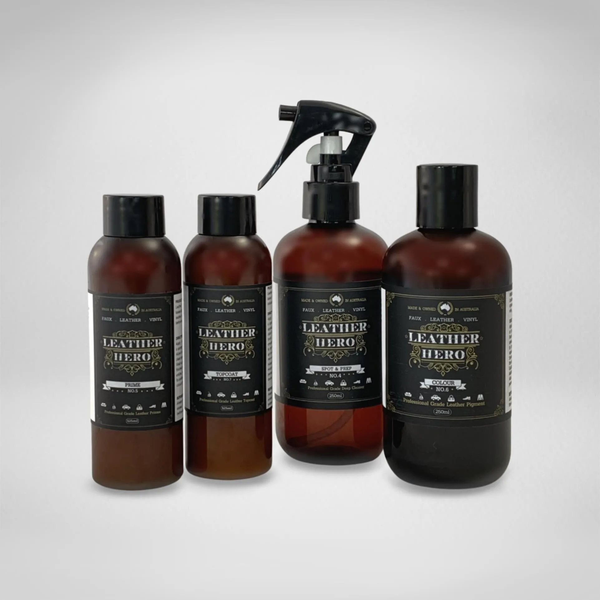 Leather Repair & Recolour Kit - Brown