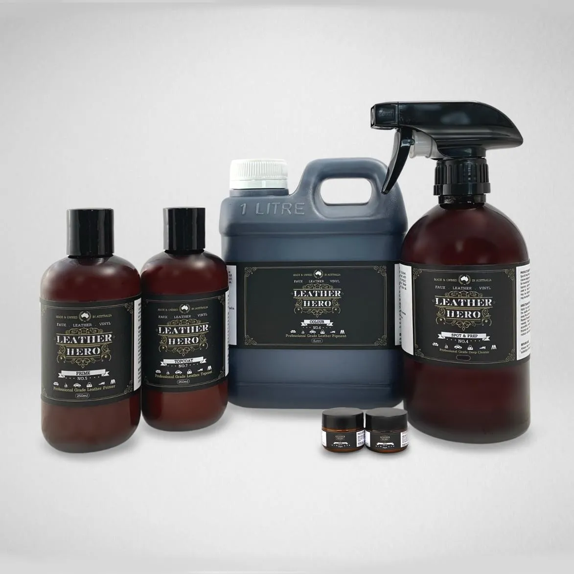 Leather Repair & Recolour Kit - Brown