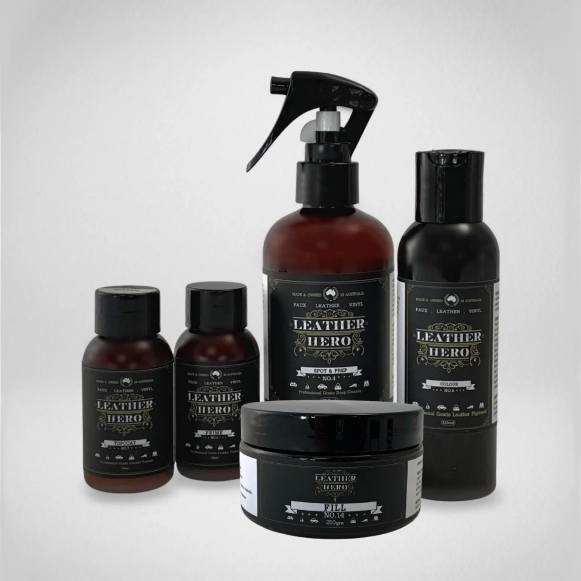 Leather Repair & Recolour Kit - Graphite